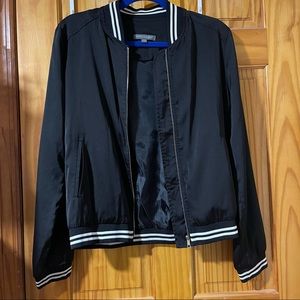 Satin bomber jacket